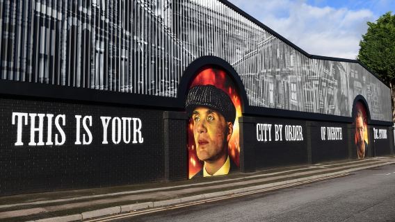 Digbeth, Tour đi bộ có hướng dẫn về nghệ thuật công cộng và phim Peaky