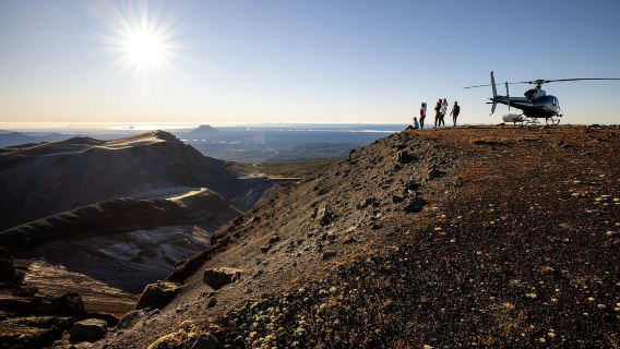 Helikopterflug-Erlebnis in Rotorua (mit Blick auf die Vulkanlandschaft)