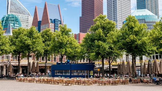 perjalanan satu hari ke Lapangan Den Haag, Gereja St. James, dan Museum Kerajaan Mauritshuis di Belanda.