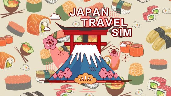 일본 소프트뱅크 4G/5G SIM 1-30일 선택 가능 (대만, 홍콩, 한국으로 배송) (자연일)