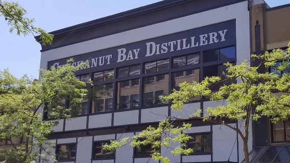 Chuckanut Bay Distillery Tour with 2 Mini Cocktails and Gift Glass