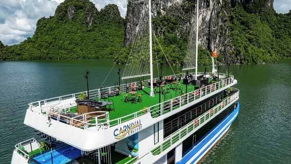 BÁN CHẠY NHẤT: Tour du thuyền hạng sang Vịnh Hạ Long trong ngày - Bao gồm tất cả