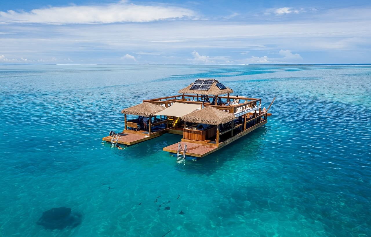 Fiji Cloud 9 Offshore Platform Tour - Half-Day Join-in Tour from Denarau