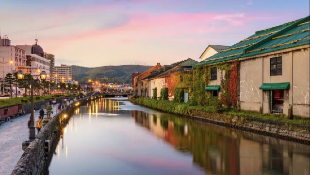 日本小樽運河-青之洞窟-積丹町黃金岬【北海道中文專車】