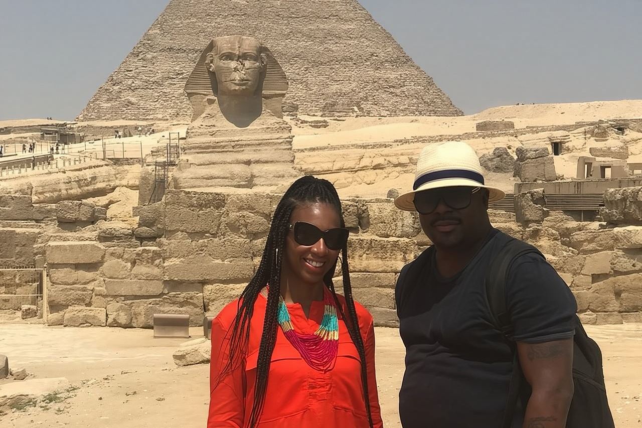 하루 종일 기자 피라미드, 스핑크스, 이집트 대박물관, 바자르, 나일강