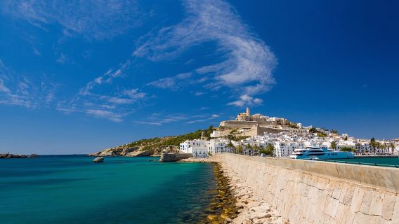 From Eastern Ibiza: Ibiza Town Round-Trip Ferry Transfer