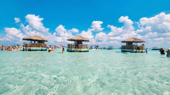 Destin: Tailfins Tiki Crab Island Swim:Float:Chill (3 Hours)