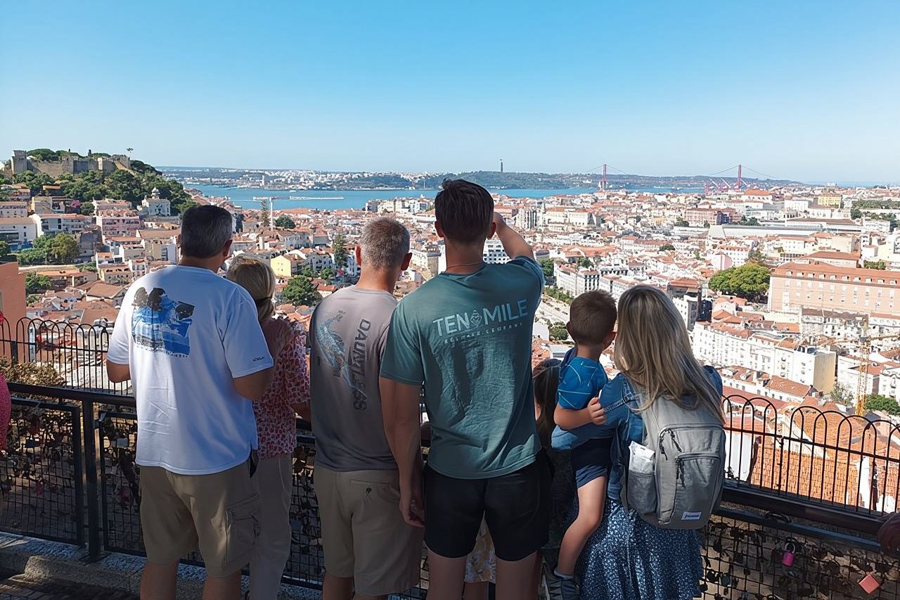 Lisbon Private Minivan Tour Alfama Baixa Belém with Local Guide 