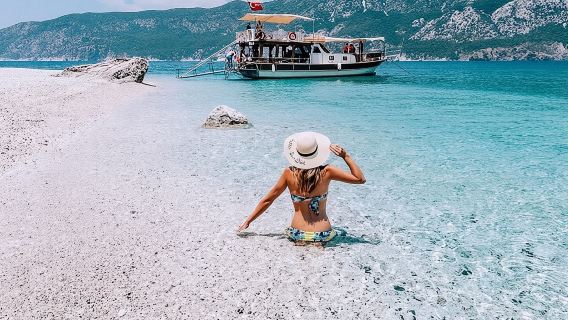 ทัวร์เรือ Kemer Suluada (มัลดีฟส์ในตุรกี) พร้อมบริการรับส่งจากโรงแรม