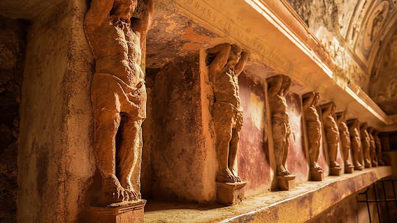 Pompeii guided tour and wine tasting from Sorrento with lunch