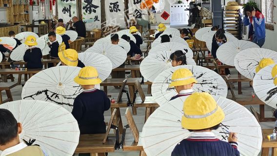 婺源非遺體驗| 油紙傘製作+採茶製茶體驗一日遊