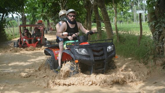 Punta Canar 4 ore in quad e passeggiata a cavallo con prelievo gratuito