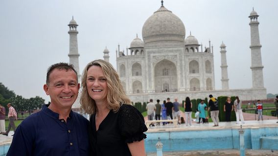 Tour privato del Taj Mahal e del Forte di Agra da Delhi - Tutto incluso