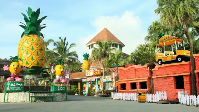 Okinawa Churaumi Aquarium & Nago Pineapple Park & Kouri Island day tour|Chinese,English, and Korean Audio Guide