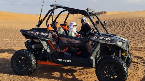 Dubai Morning Buggy Dunes Safari with Sandboarding & Camel Ride Day Tours 5