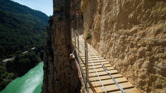 From Malaga: Caminito del Rey Private Guided Tour