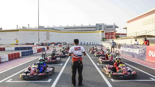 Dubai Autodrome indoor and outdoor karting experience 3