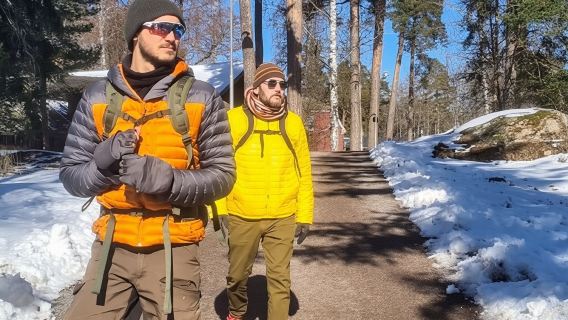 Explore happiest Helsinki: Bike/Ebike: BBQ, Sauna, Forest & Parks