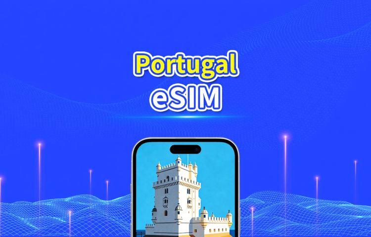 Portugal 5G eSIM | 3 Networks Covered | Fully Supports AI & TikTok | Daily/Total Data Package | 1–30 Days | 24-Hour Billing | QR Code