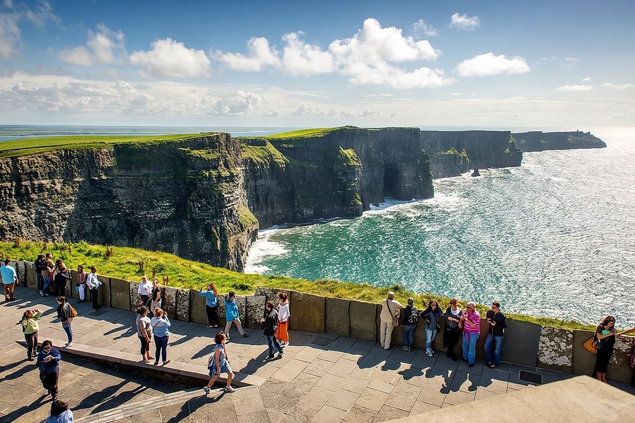 Tagesausflug zu den Cliffs of Moher, dem Burren und dem Wild Atlantic Way ab Galway