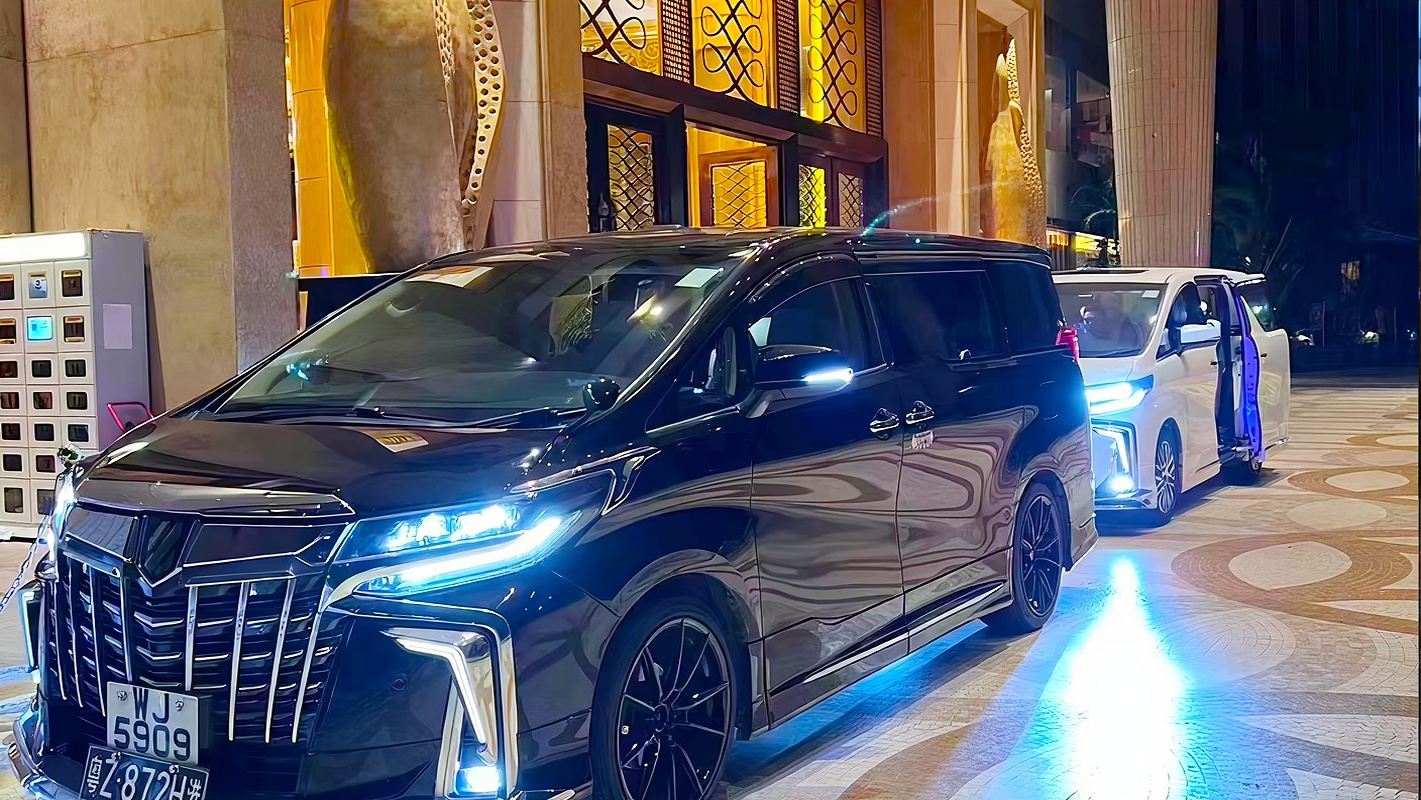 Service de prise en charge à l'aéroport de Macao/Transfert entre hôtels et ports/Service de voiture avec chauffeur à Macao
