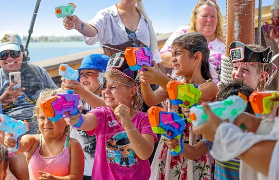海盜探險遊輪之旅 - 約翰通道，佛羅裡達州馬德拉海灘