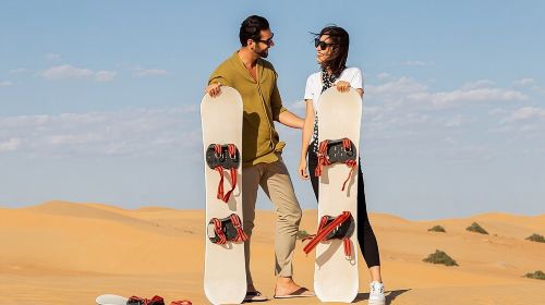 Morning Adventure Safari: CamelTrek QuadBike Sandboard Falcon Pic Day Tours 8