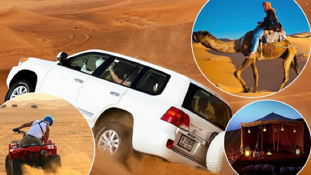 Doha: Desert Safari | Camel ride | Sand-boarding | Quad Biking