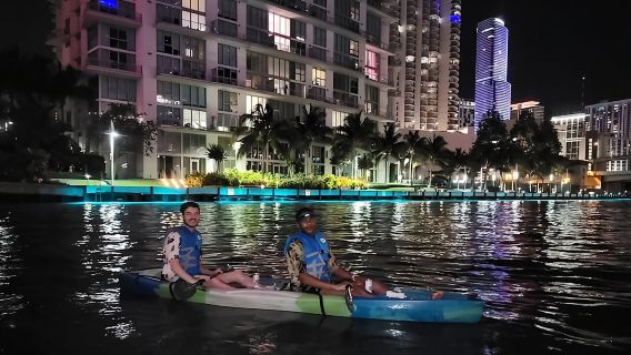 Miami: City Lights SUP or Kayak Night Tour