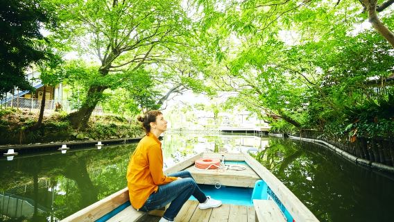 Fukuoka: Crucero por el río Yanagawa y almuerzo con guía privado