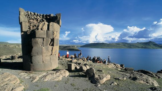 Sillustani: Cementerio pre - inca