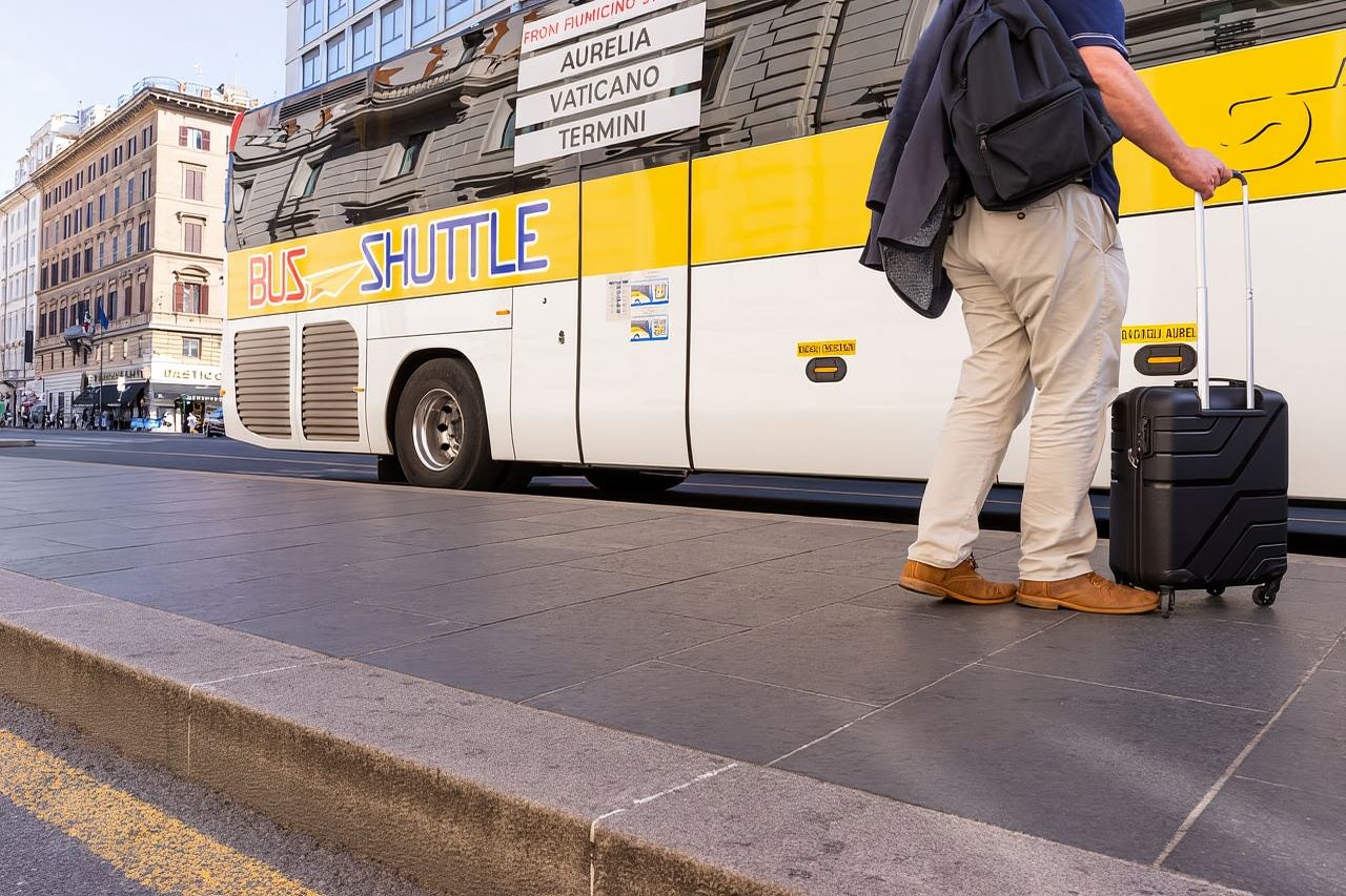 Fiumicino Airport (FCO): Shuttle Bus To/From Roma Termini