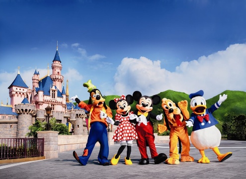 香港迪士尼樂園一日遊【東莞上門接送，私家包車，含迪士尼門票】