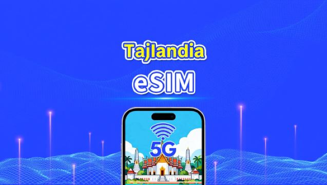 eSIM Tajlandia | 5G/4G | Pakiet dzienny/pakiet danych | Szybki internet | Doba kalendarzowa | 1-30 dni | Kod QR