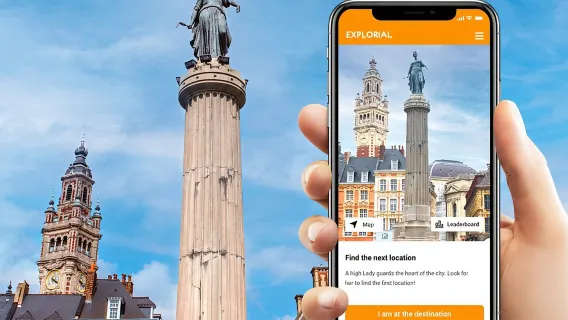 Lille Scavenger Hunt and City Highlights Walking Tour