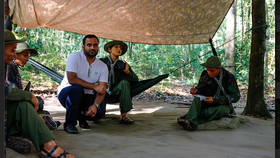 Cu Chi Tunnels tour with transfer from Phu My Port and lunch