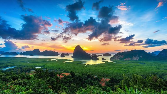 Golden Hour Adventure from Samet Nangshe to James Bond Island