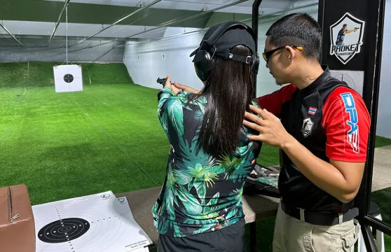 泰國旅遊 清邁射擊俱樂部Shooting Club Chiang Mai湄林射擊俱樂部 真槍靶場打槍體驗泰國真人CS