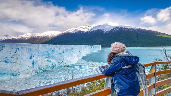 1-day tour to Moreno Glacier trail walk with optional cruise from El Calafate, Argentina