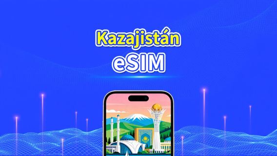 Kazajistán eSIM | 4G | Pase diario/Paquete de datos total | 1–30 días | Facturación por 24 horas | Código QR
