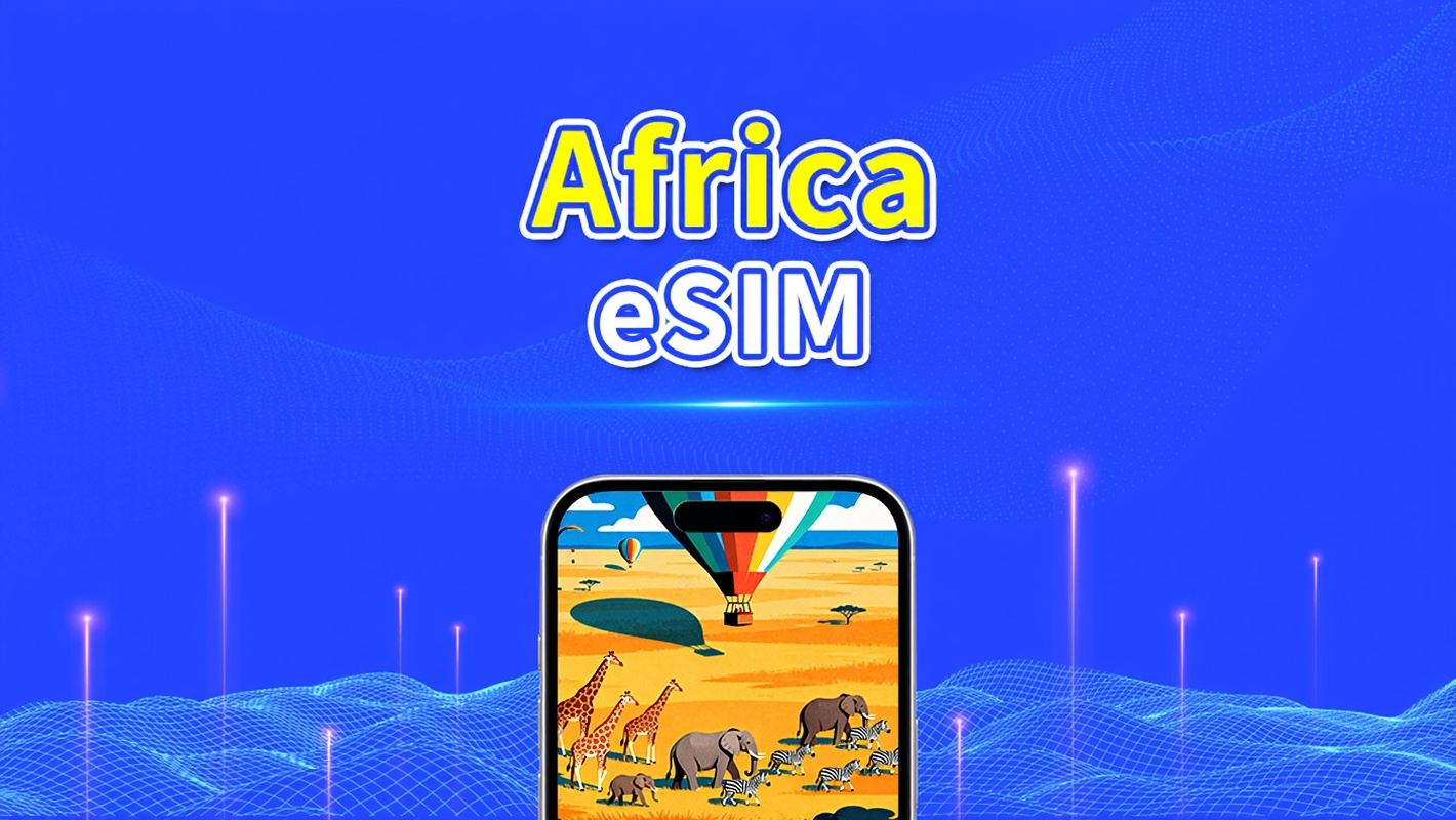 eSIM Africa | 4G | Pacchetto Dati Giornaliero/Totale | 1–30 giorni | Fatturazione 24 Ore | Codice QR