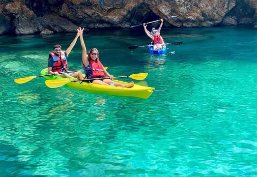 Caves of Porto Palermo: Kayak/SUP Tour with Castle Sea View