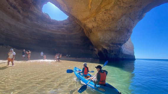 Kayaking to Benagil Cave, Small group guided by a local native