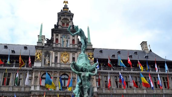 1-day tour to Antwerp, Belgium from Brussels (including round-trip train ticket)