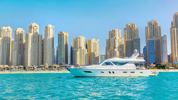 杜拜遊艇散客拼團之旅|杜拜眼 棕櫚島 帆船酒店 杜拜碼頭海濱天際線一日遊