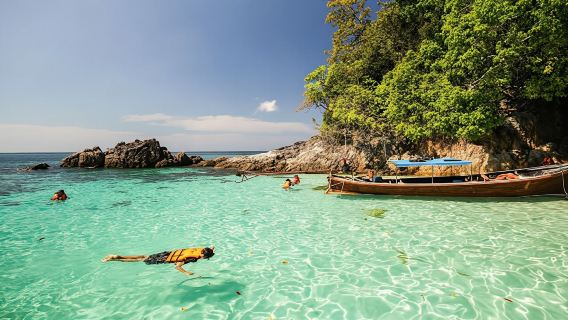 Guided tour of the Koh Lipe backyard including 5 mysterious islands