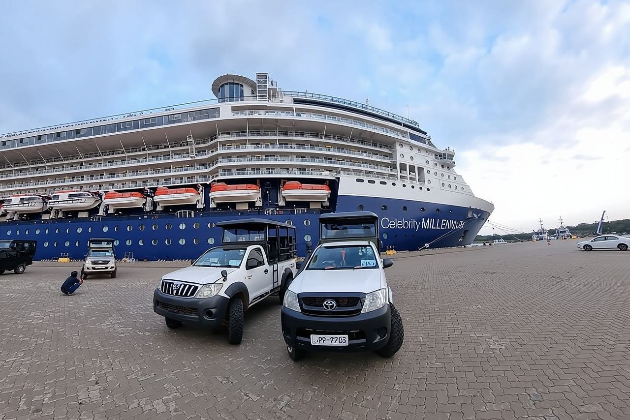 從漢班托塔港出發遊覽亞拉國家公園