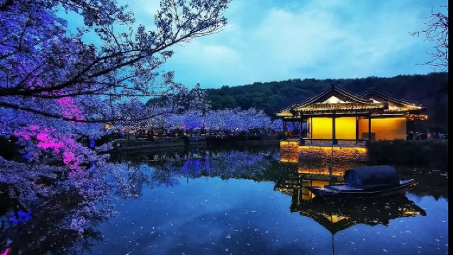 lawatan sehari ke Patung Buddha Lingshan + Tanah Suci Lingshan + kawasan pemandangan Yuantouzhu Tasik Taihu Wuxi