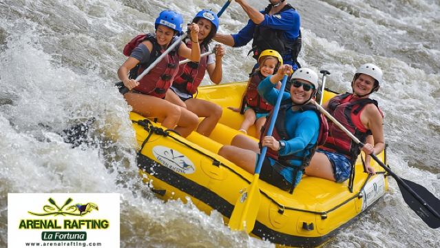 Wildwasser-Rafting auf dem Balsa-Fluss, Schwierigkeitsgrad 2/3, in Costa Rica