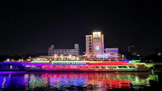 【2026年跨年煙花-上門接送】曼谷湄南河遊船皇家公主銀河號